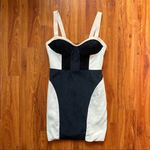 Rebecca Minkoff Corset Bodice Dress